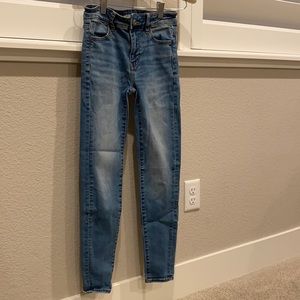 ae stretchy skinny jeans